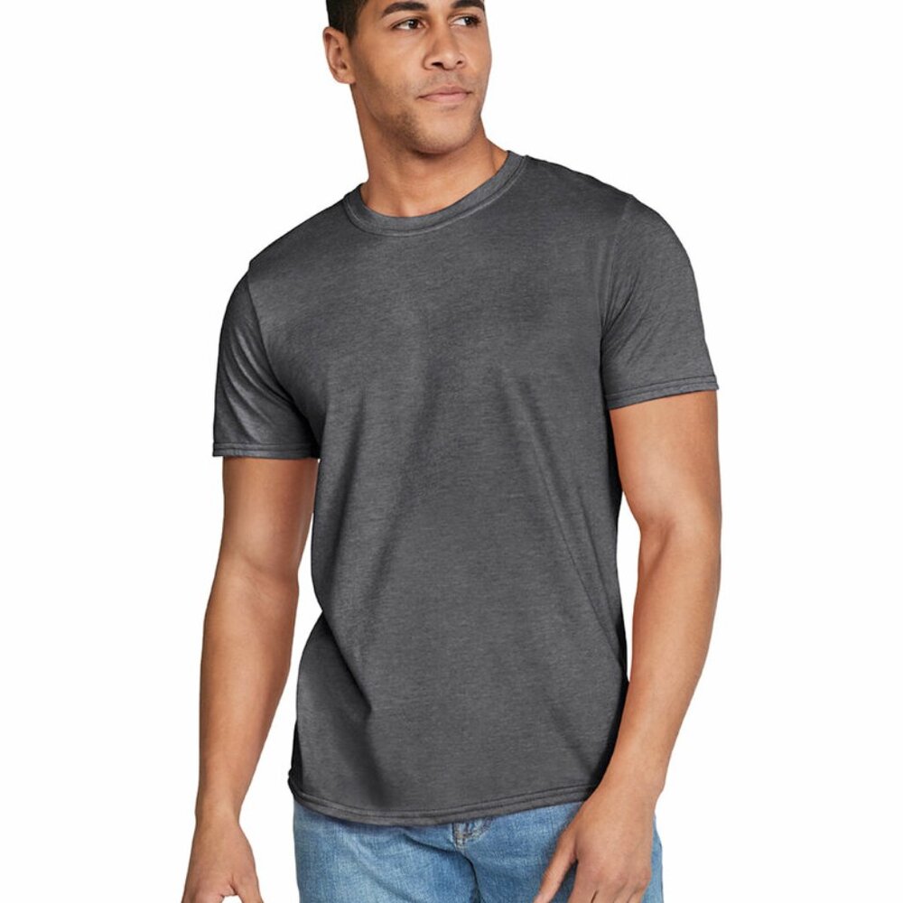 Alternative Unisex Go-To Tee Dark Heather Grey Brand New